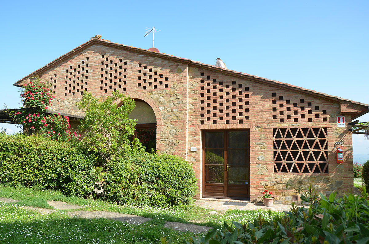 Foto degli esterni del Rigore in Chianti