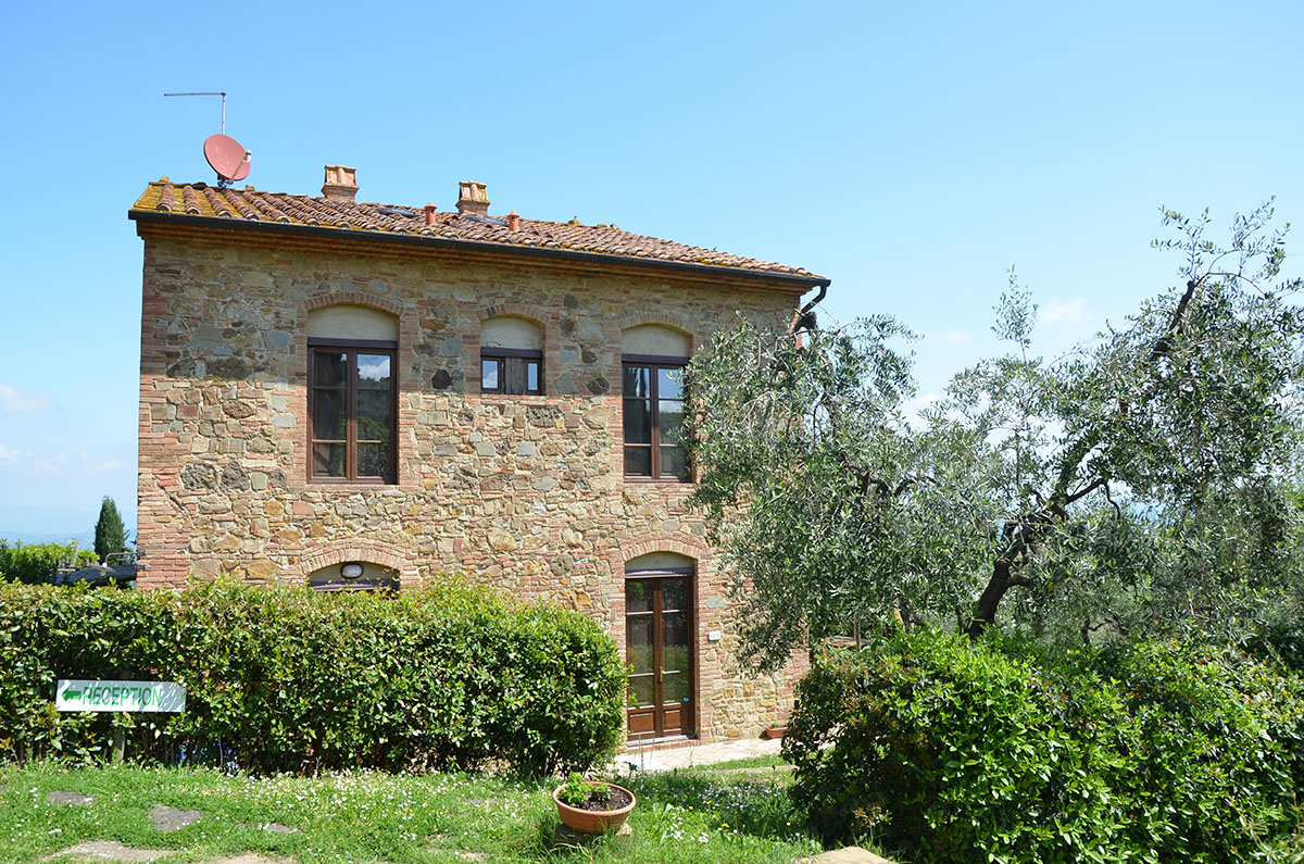 Foto degli esterni del Rigore in Chianti