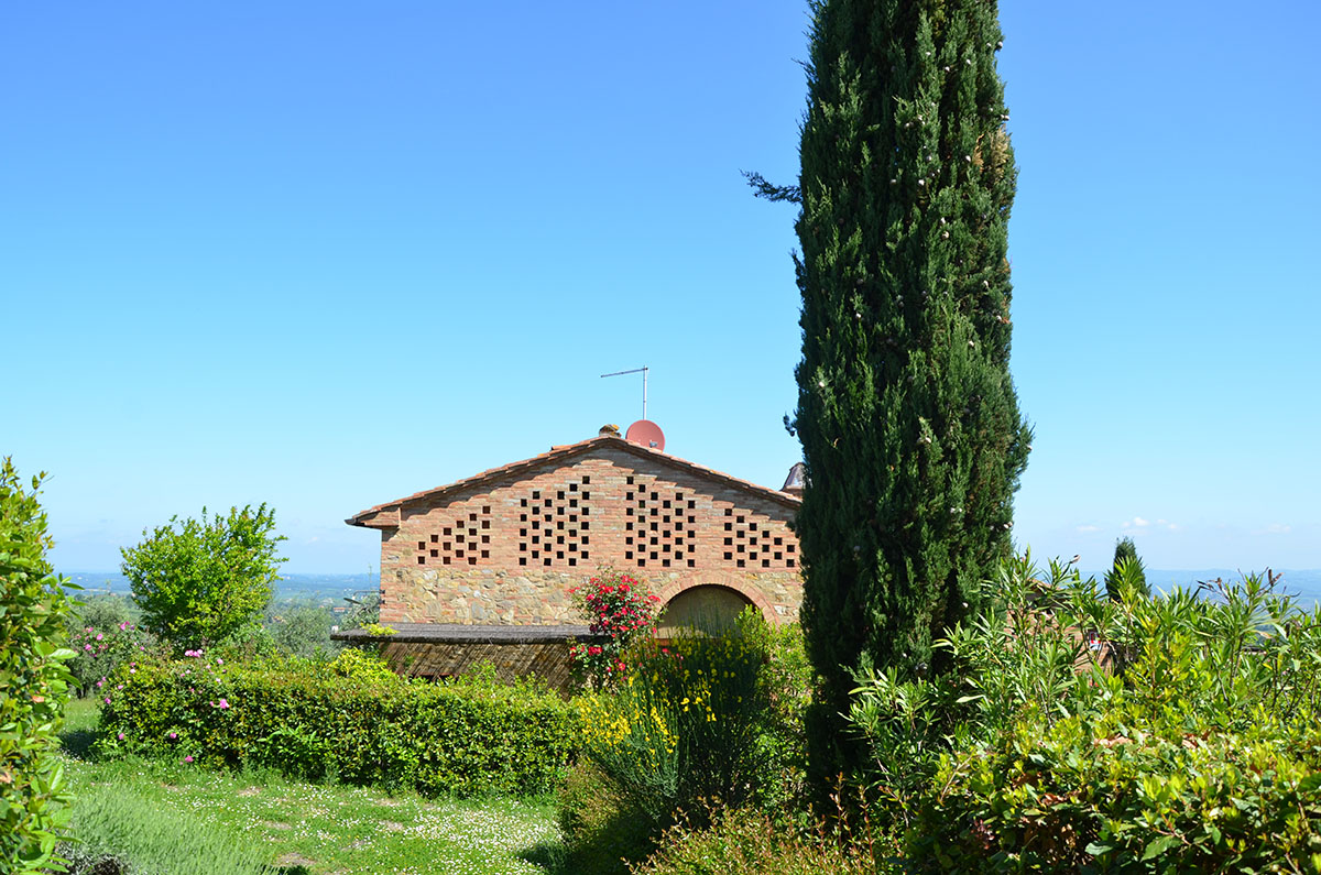 Foto degli esterni del Rigore in Chianti