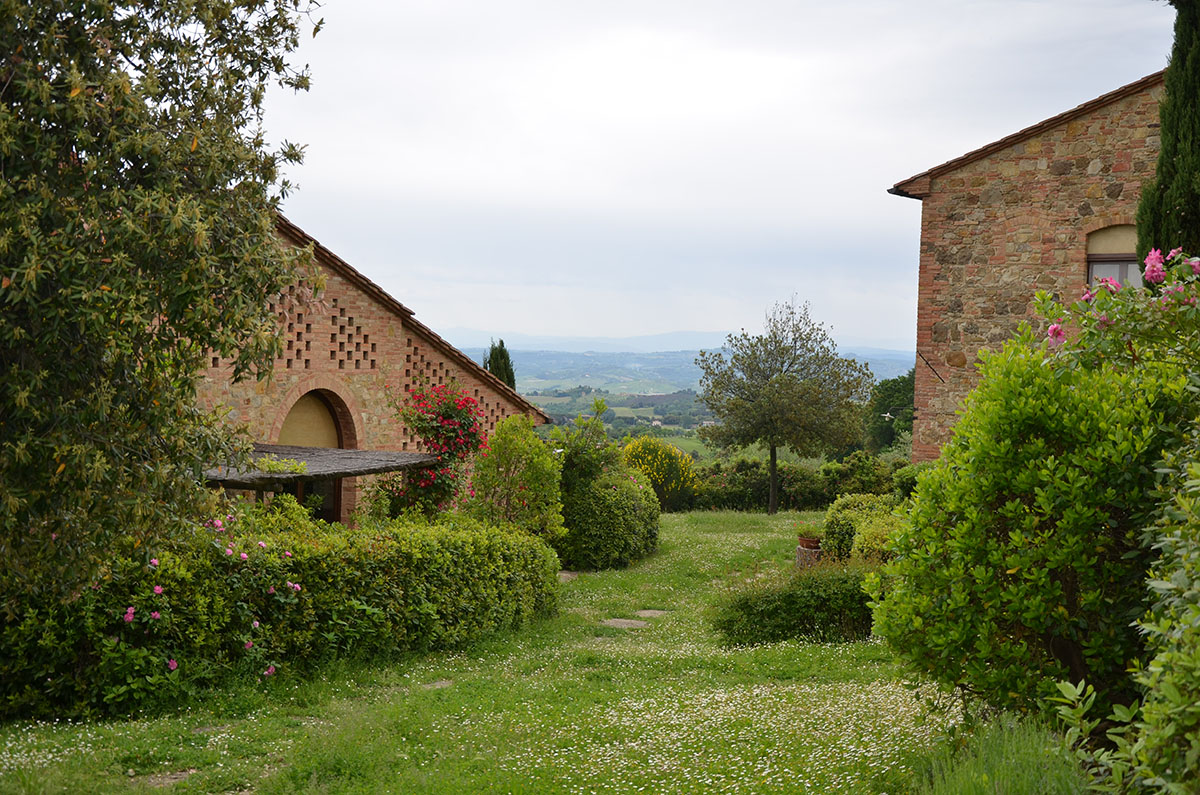 Foto degli esterni del Rigore in Chianti