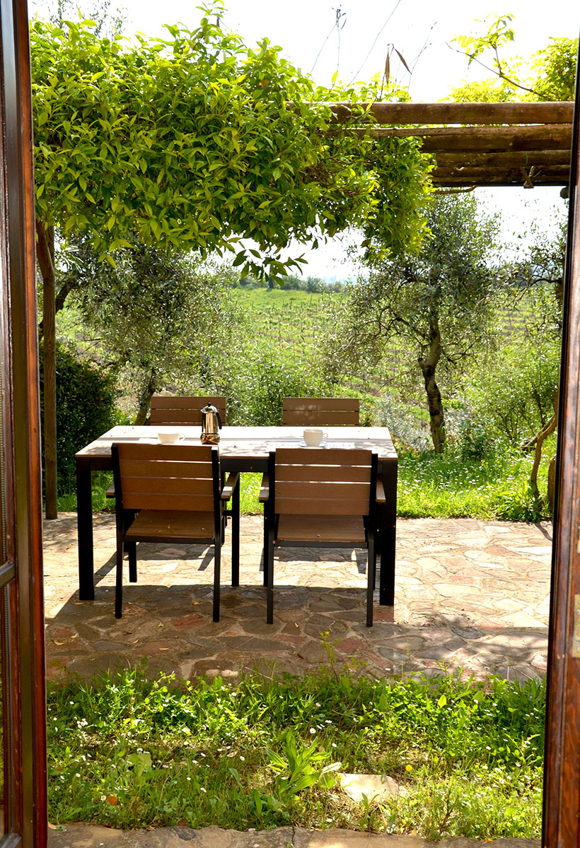 Foto degli esterni del Rigore in Chianti