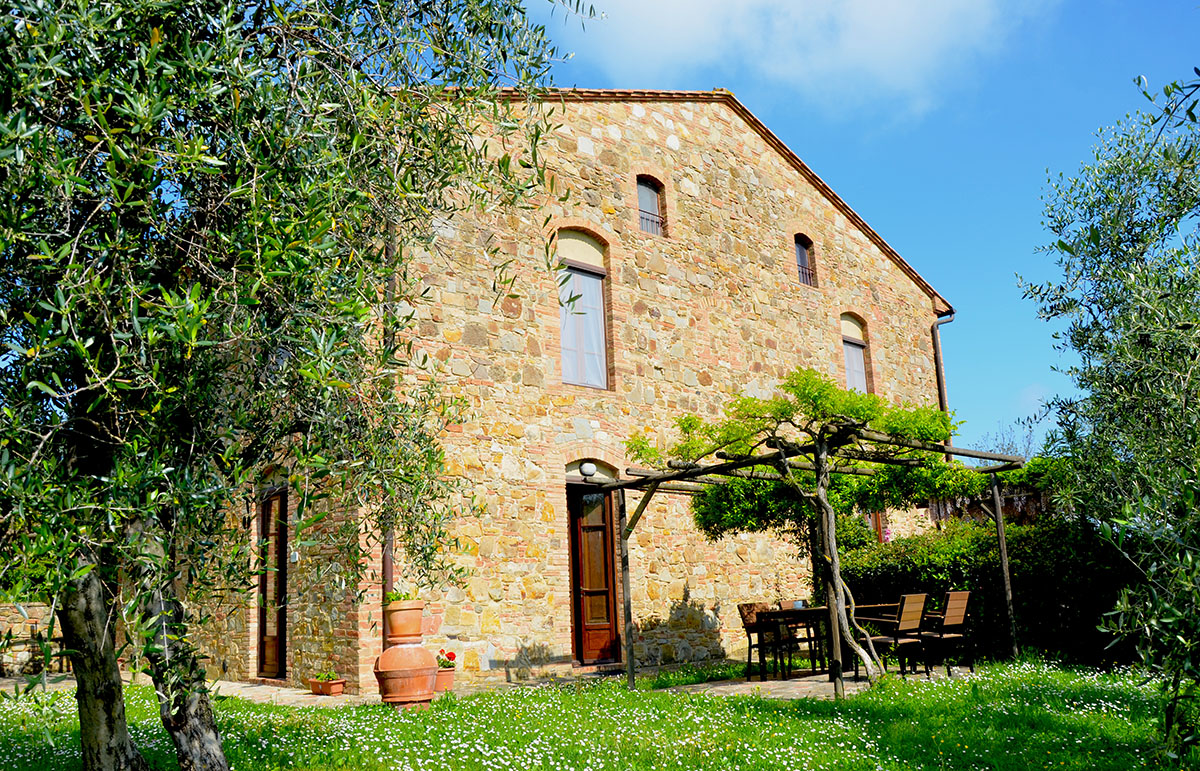 Foto degli esterni del Rigore in Chianti