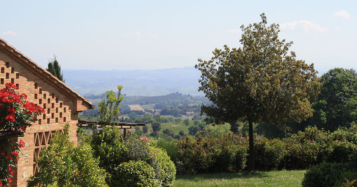 Foto degli esterni del Rigore in Chianti