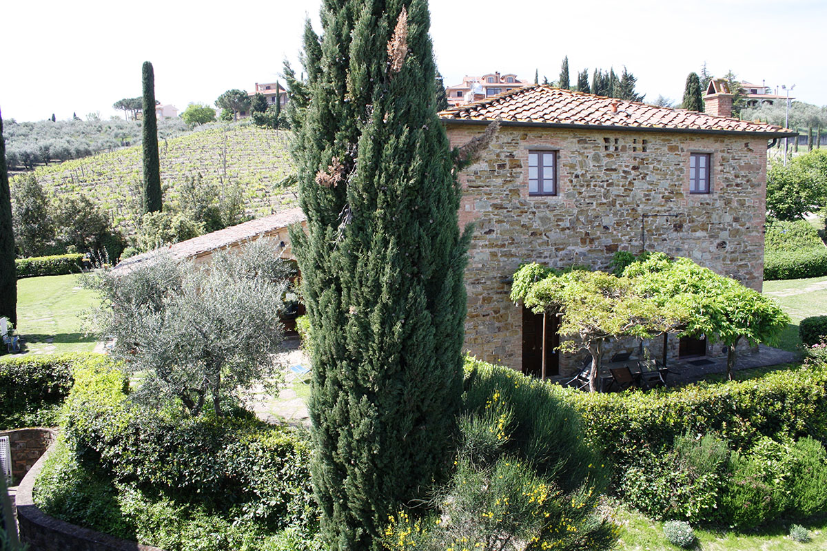 Foto degli esterni del Rigore in Chianti