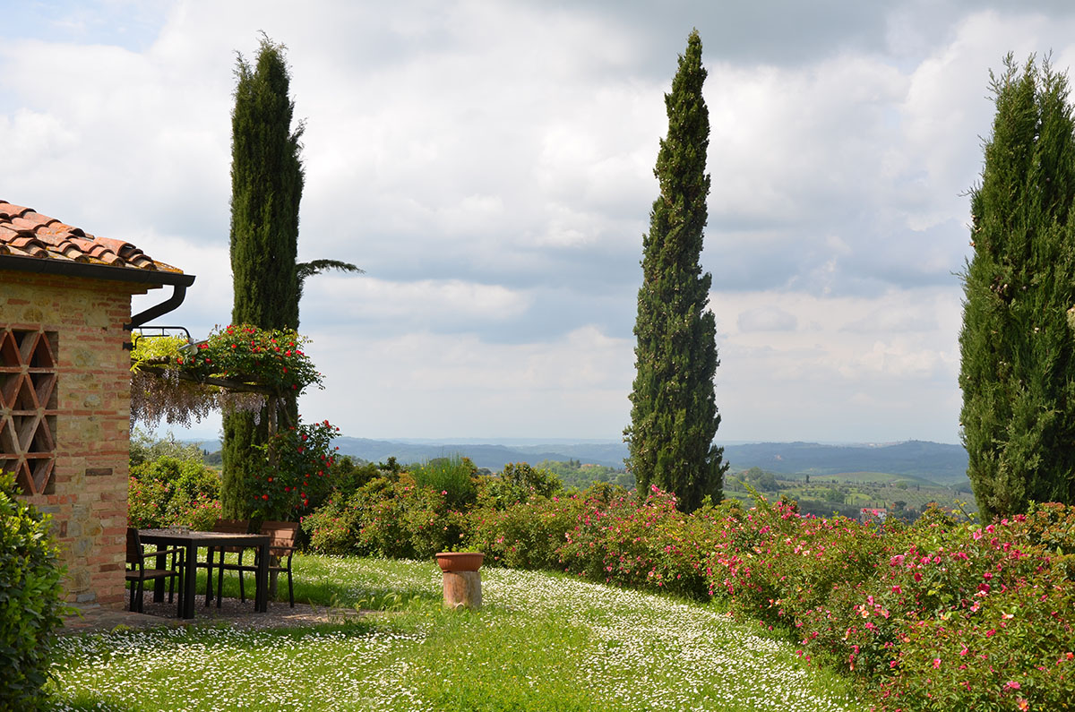 Foto degli esterni del Rigore in Chianti