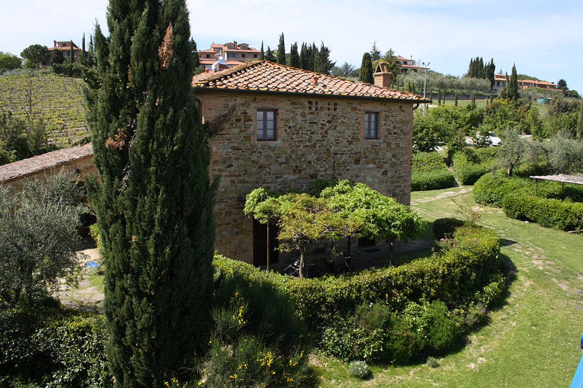 Foto degli esterni del Rigore in Chianti