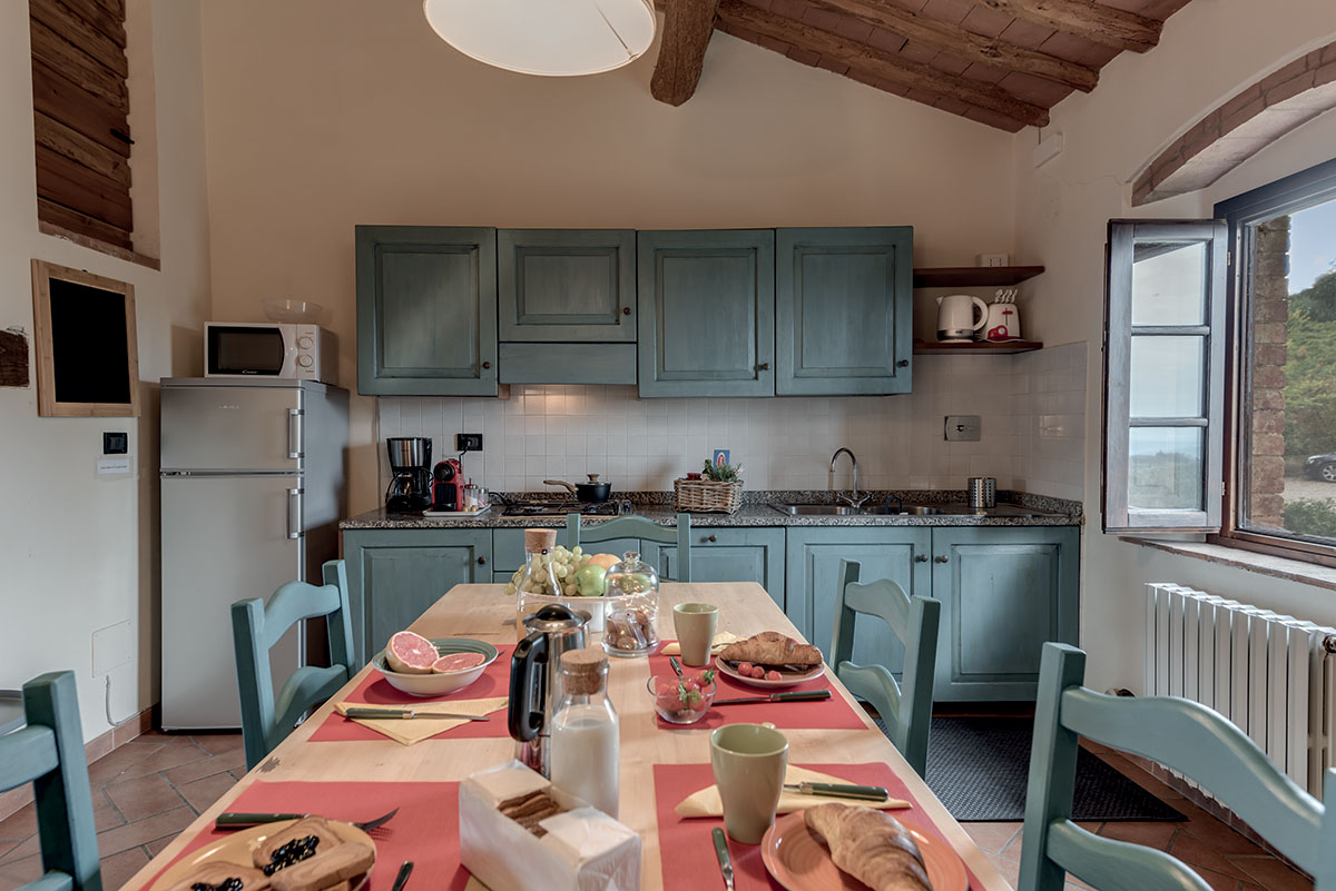 Foto degli interni del Rigore in Chianti