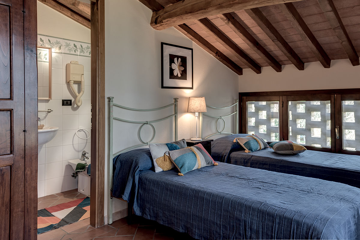 Foto degli interni del Rigore in Chianti