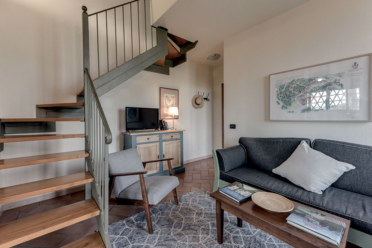 Foto degli interni del Rigore in Chianti