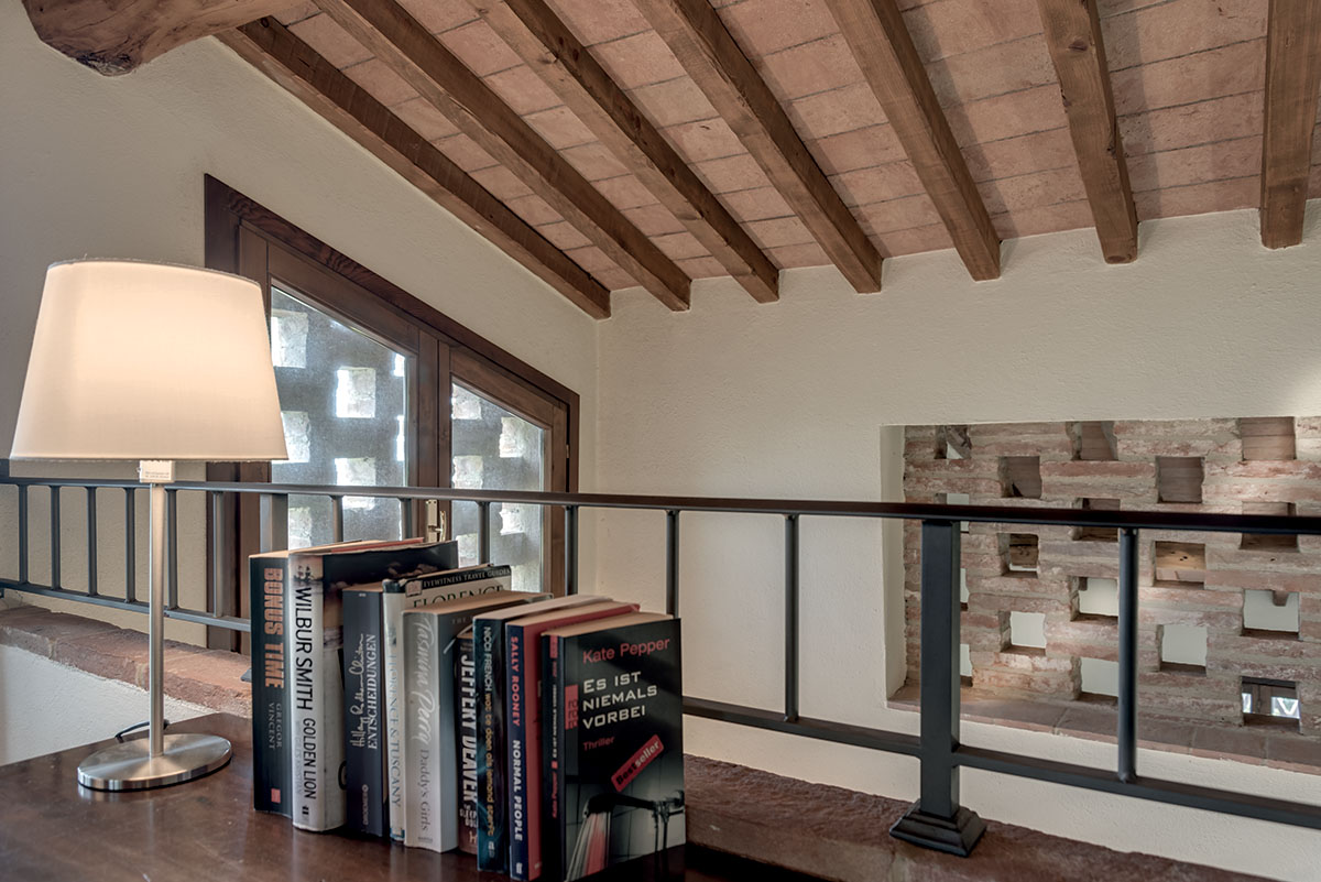 Foto degli interni del Rigore in Chianti