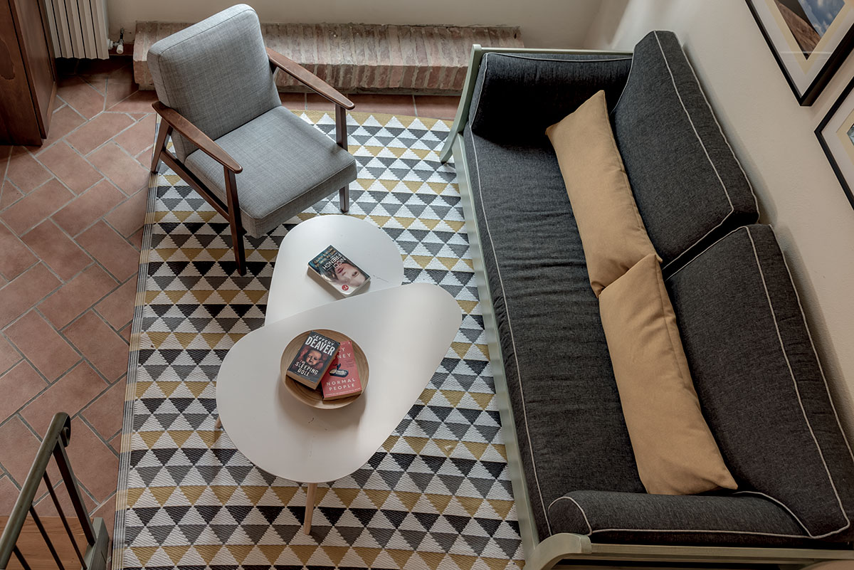 Foto degli interni del Rigore in Chianti