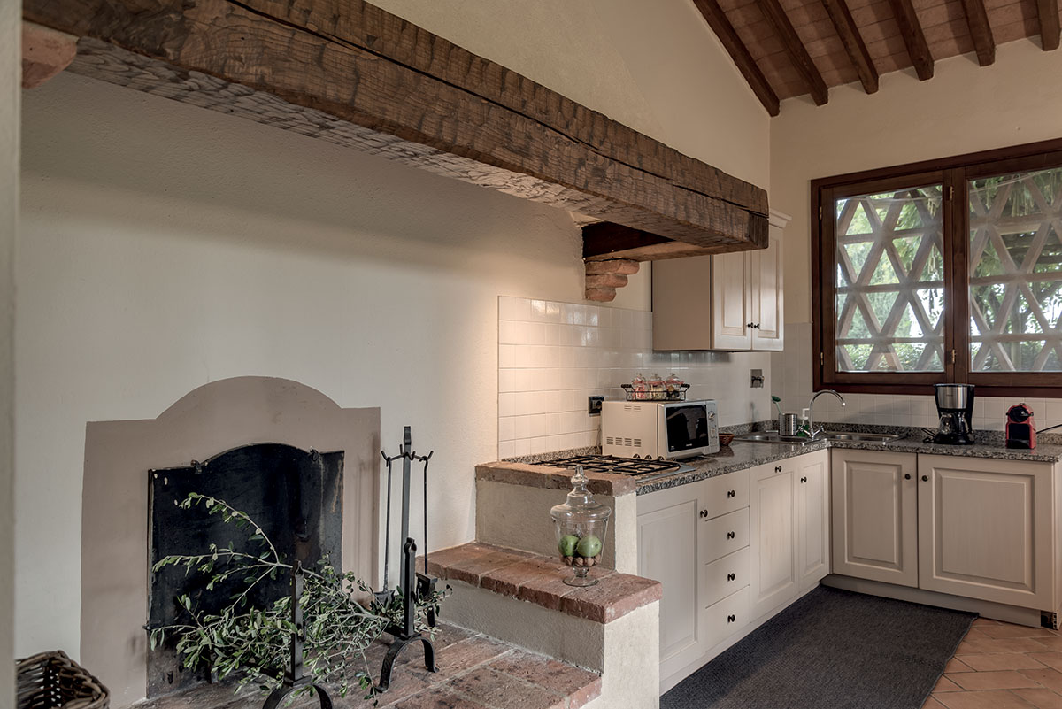 Foto degli interni del Rigore in Chianti