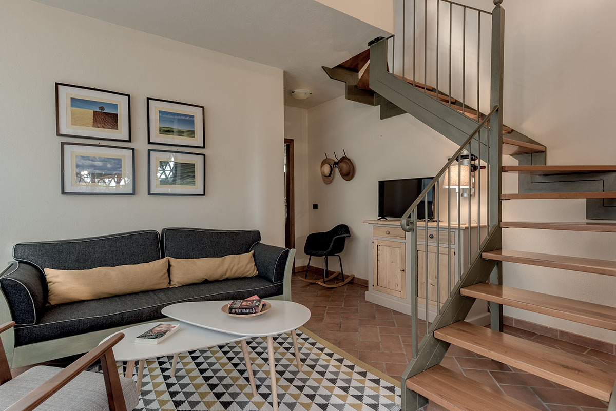 Foto degli interni del Rigore in Chianti