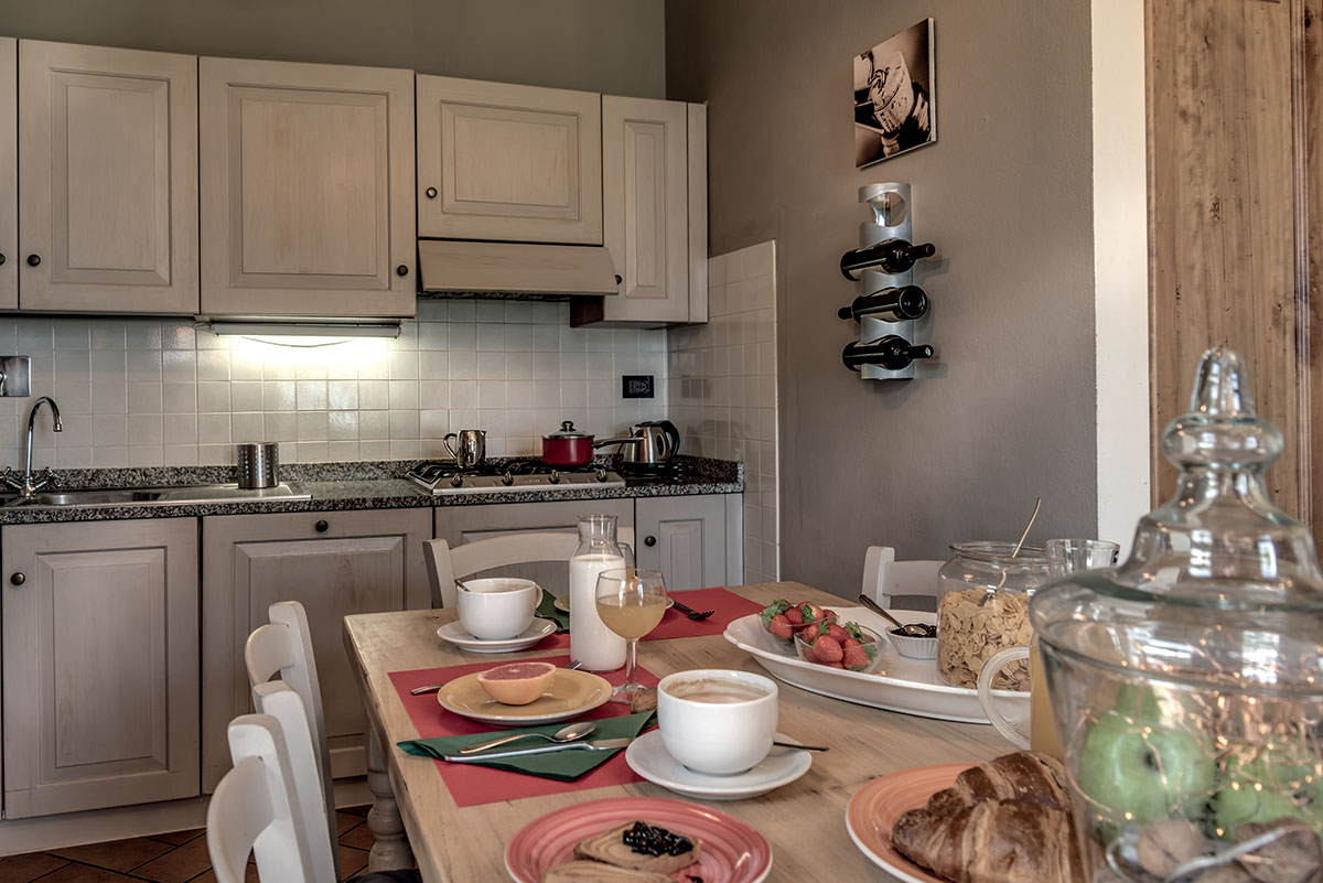 Foto degli interni del Rigore in Chianti