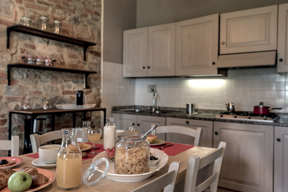 Foto degli interni del Rigore in Chianti