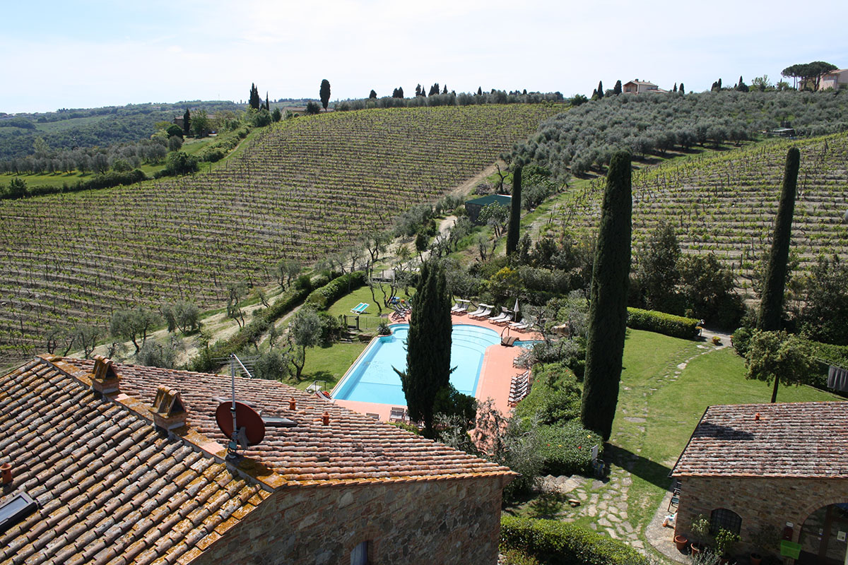 Foto panoramiche del Rigore in Chianti