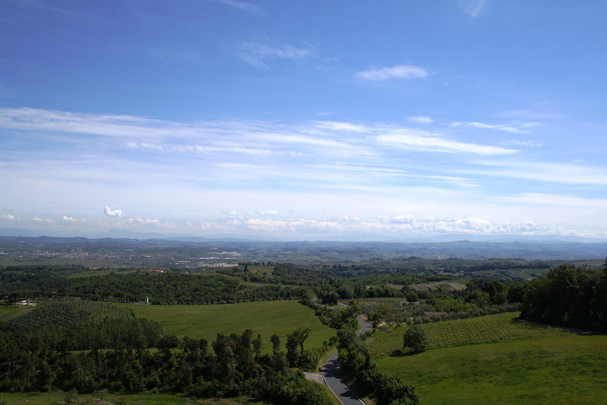 Foto panoramiche del Rigore in Chianti