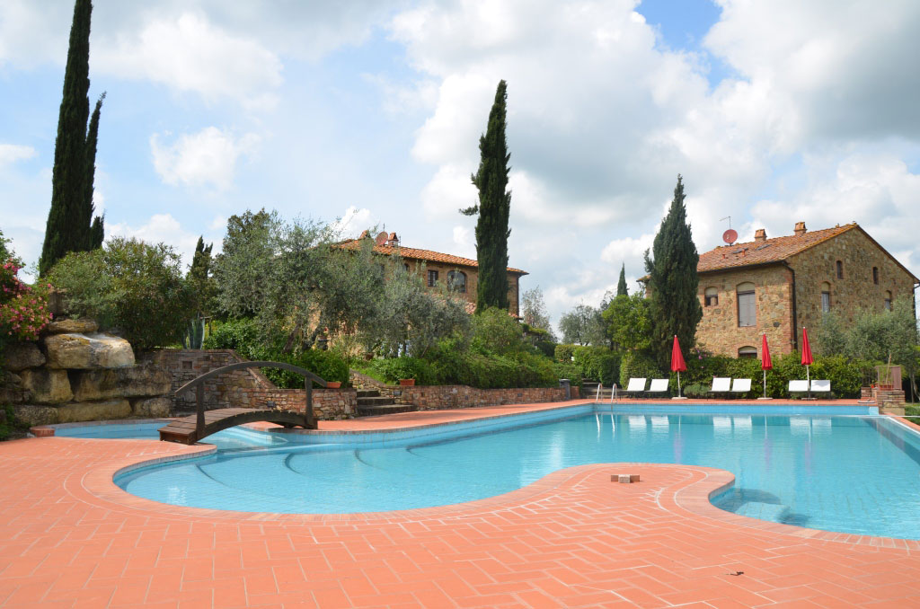 Rigone in Chianti, agriturismo e relax con piscina in Toscana
